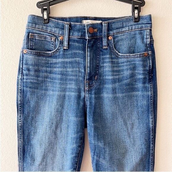 Madewell High-Rise Skinny Jeans Cutout Tulip Hem Edition - Picture 6 of 15